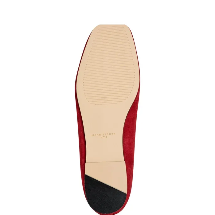 Women Ubet Slipon Casual Flat Red Marc Fisher Loafers and Flats