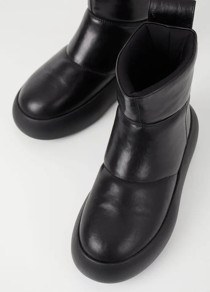 Women Vagabond Boots AYLIN BOOTS Black Leather