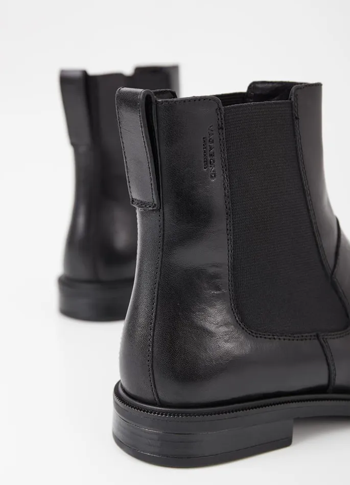 Women Vagabond Boots FRANCES 20 BOOTS Black Leather
