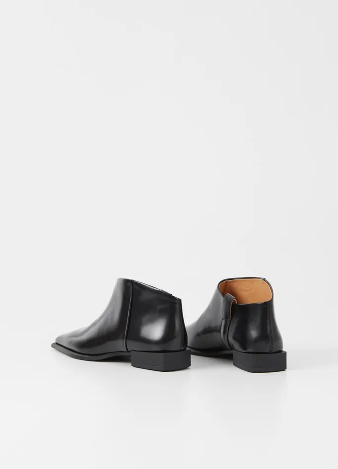 Women Vagabond Boots SALMA BOOTS Black Polished Leather