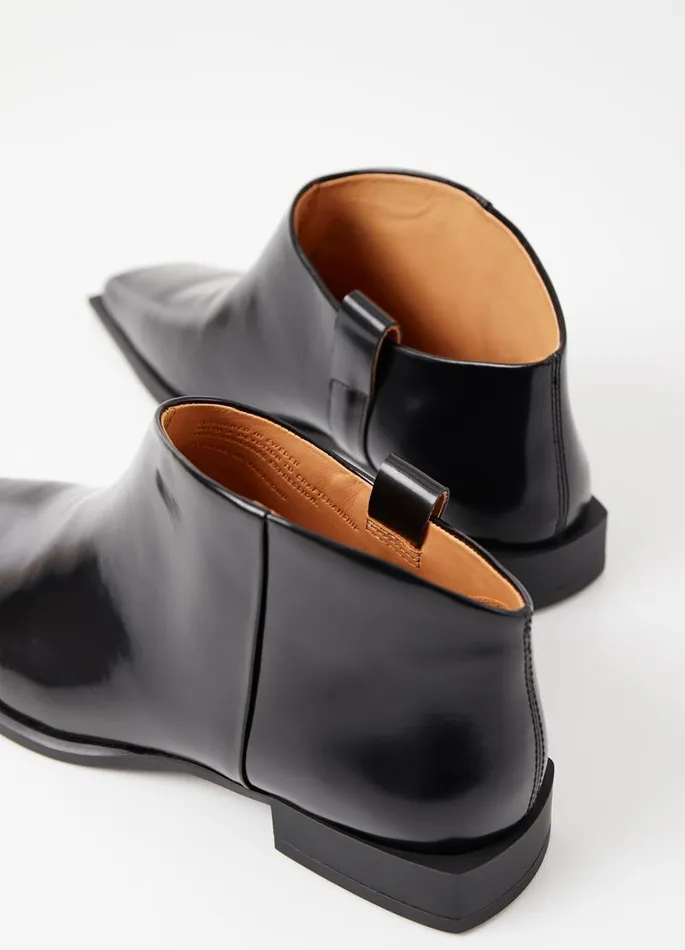 Women Vagabond Boots SALMA BOOTS Black Polished Leather