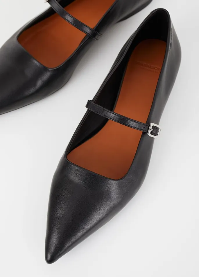 Women Vagabond Mary Janes HERMINE SHOES Black Leather