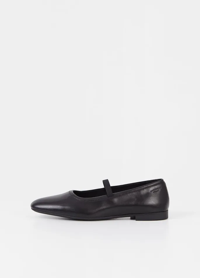 Women Vagabond Mary Janes SIBEL SHOES Black Leather