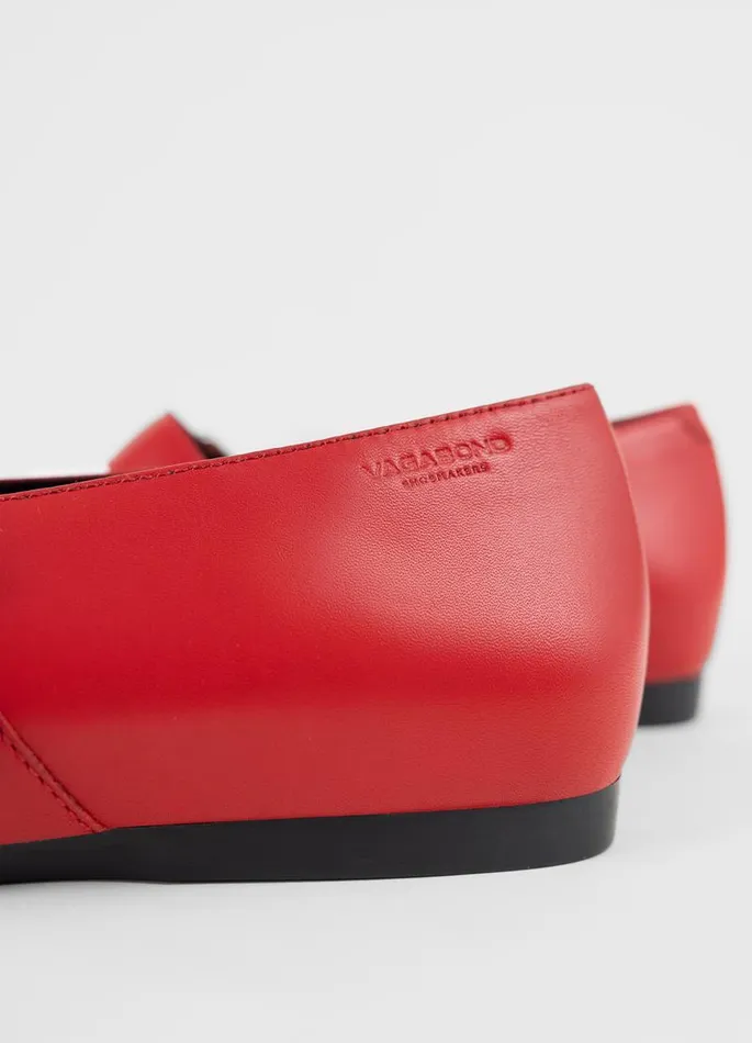 Women Vagabond Mary Janes WIOLETTA SHOES Red Leather
