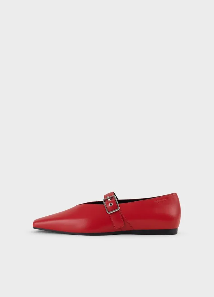 Women Vagabond Mary Janes WIOLETTA SHOES Red Leather