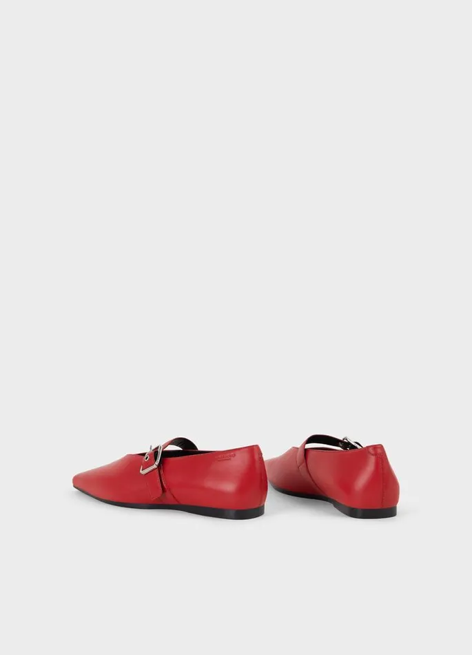 Women Vagabond Mary Janes WIOLETTA SHOES Red Leather