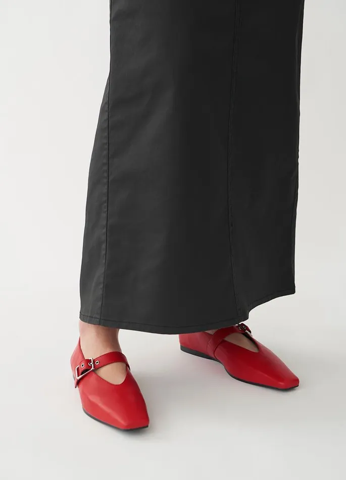 Women Vagabond Mary Janes WIOLETTA SHOES Red Leather