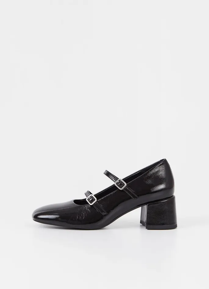 Women Vagabond Pumps ADISON PUMPS Black Patent Leather