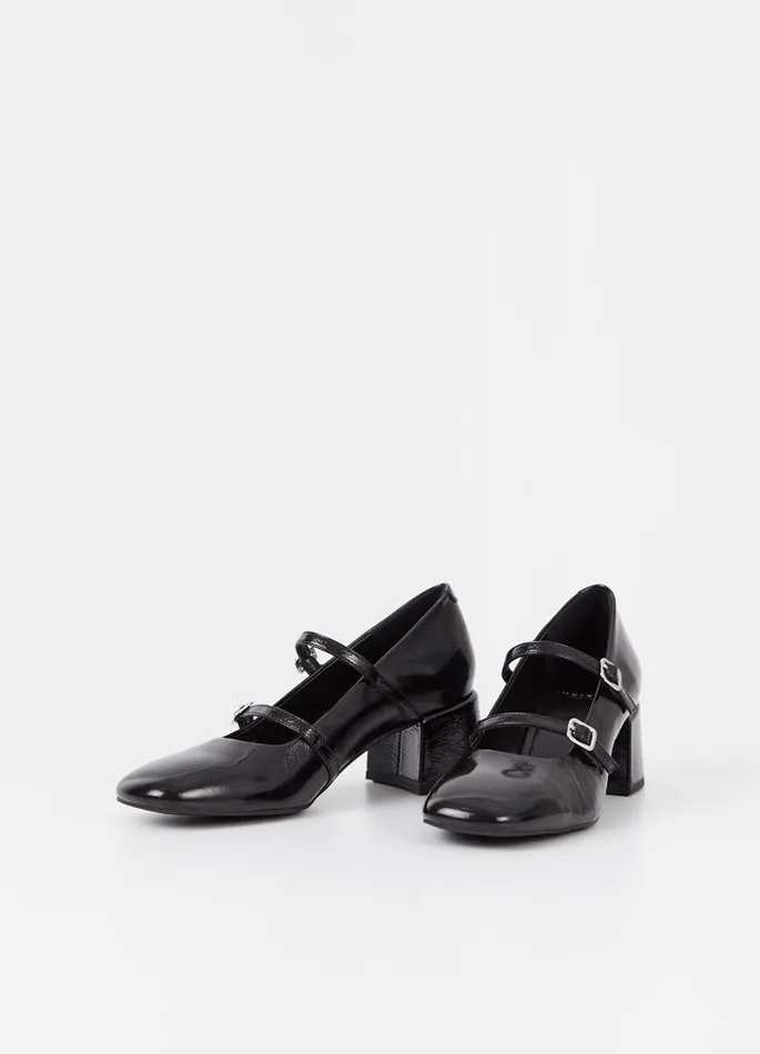 Women Vagabond Pumps ADISON PUMPS Black Patent Leather