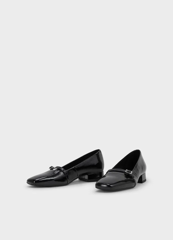 Women Vagabond Pumps DEBBI PUMPS Black Patent Leather