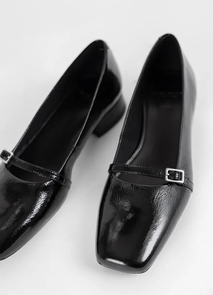 Women Vagabond Pumps DEBBI PUMPS Black Patent Leather