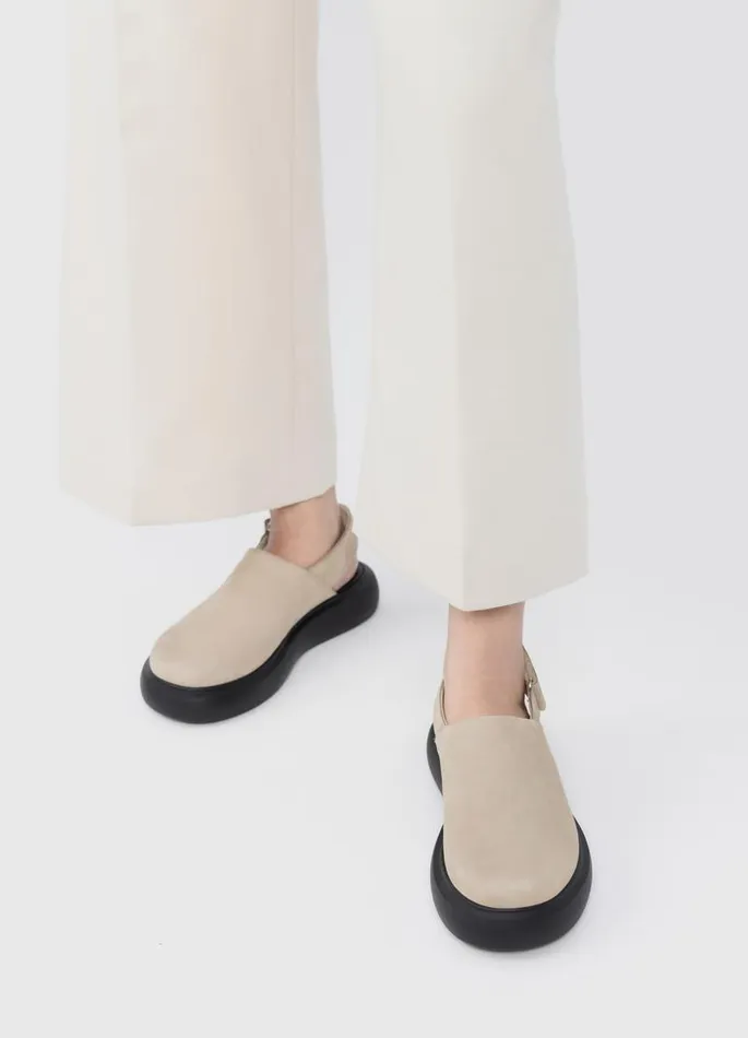 Women Vagabond Sandals BLENDA SANDALS Beige Nubuck