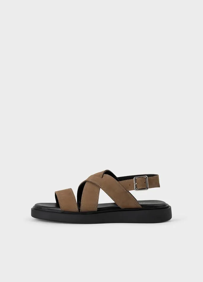 Women Vagabond Sandals CONNIE SANDALS Brown Nubuck