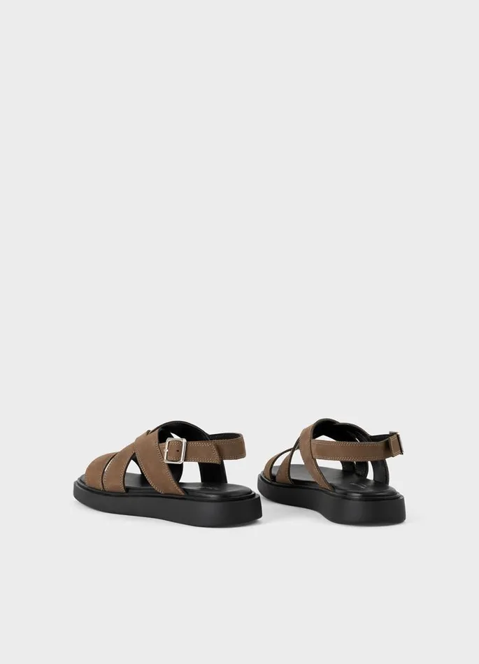 Women Vagabond Sandals CONNIE SANDALS Brown Nubuck