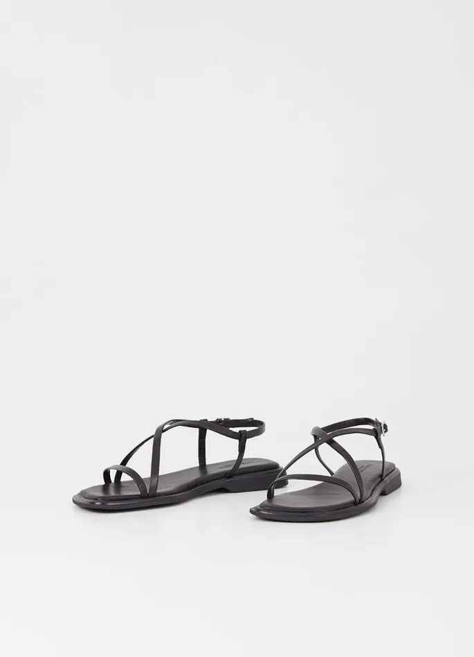 Women Vagabond Sandals IZZY SANDALS Black Leather