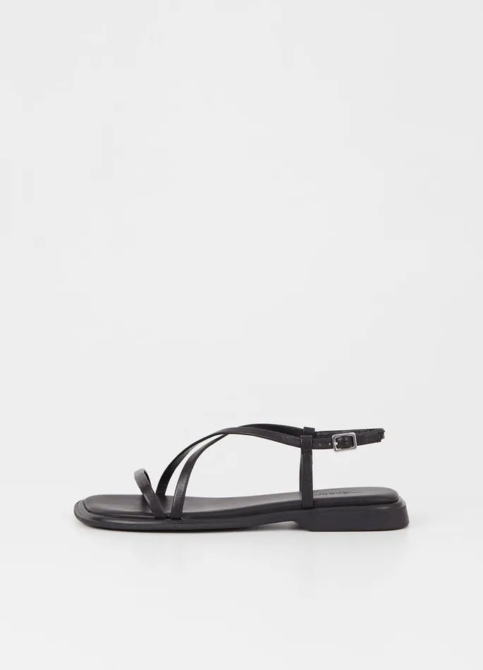 Women Vagabond Sandals IZZY SANDALS Black Leather