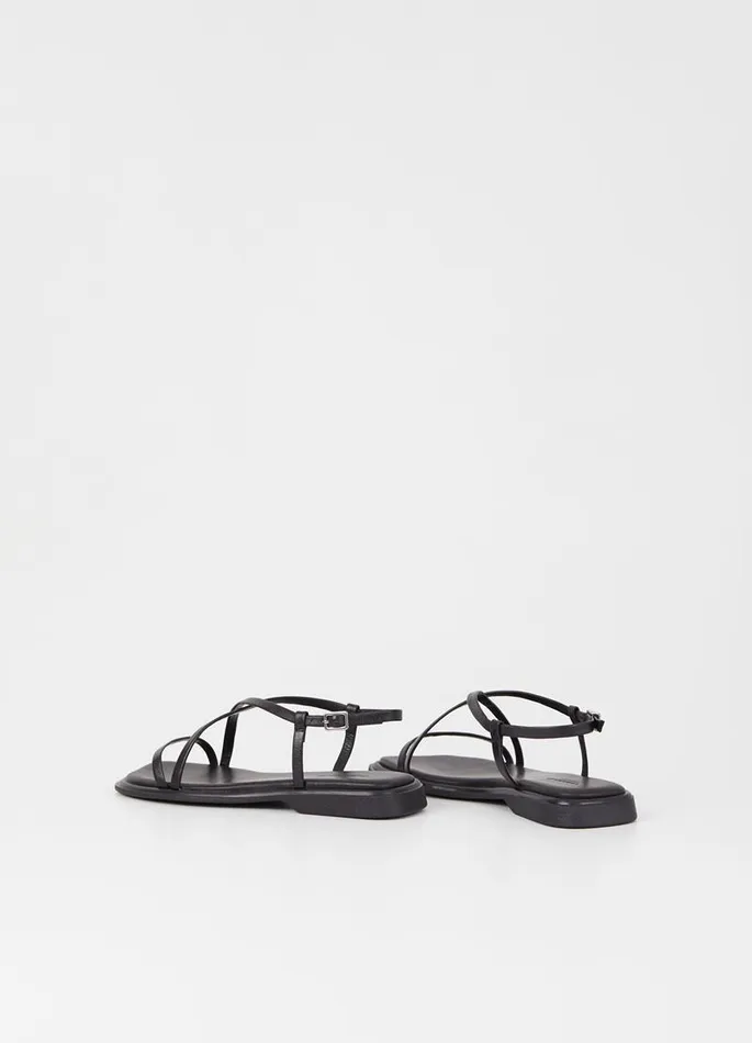 Women Vagabond Sandals IZZY SANDALS Black Leather