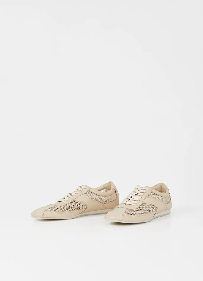 Women Vagabond Sneakers HILLARY SNEAKERS Beige Leathermesh