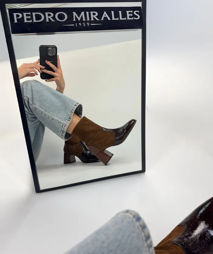 Women Vermont Brown 8211 Ankle Boots Pedro Miralles