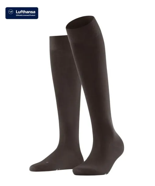 Women Vitalizer Women Kneehigh Socks Dark Brown FALKE Knee High Socks