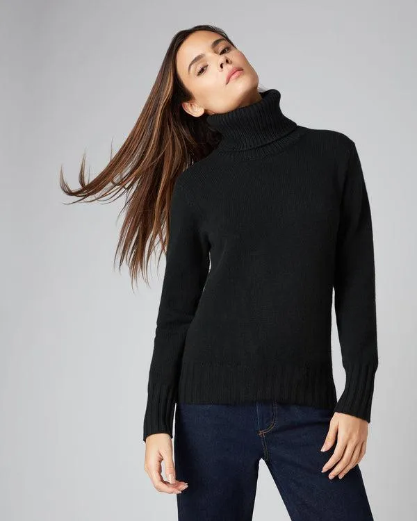 Women Women039s Chunky Turtle Neck Cashmere SweaterIn Black Black NPeal Turtle Necks Women Women039s Chunky Turtle Neck Cashmere SweaterIn Black Black NPeal Turtle Necks