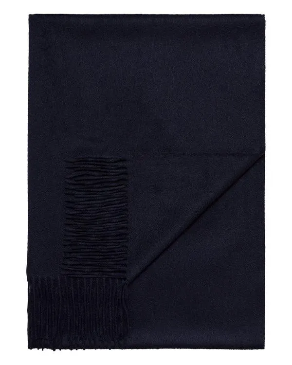 Women Women039s Woven Cashmere ShawlIn Navy Blue Navy Blue NPeal Pashminas Wraps and Shawls