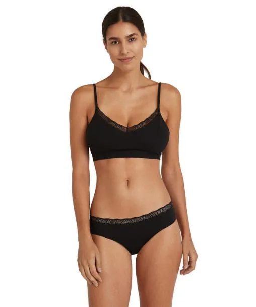 Women Women Bra Daily Lace Black FALKE Bras and Tops