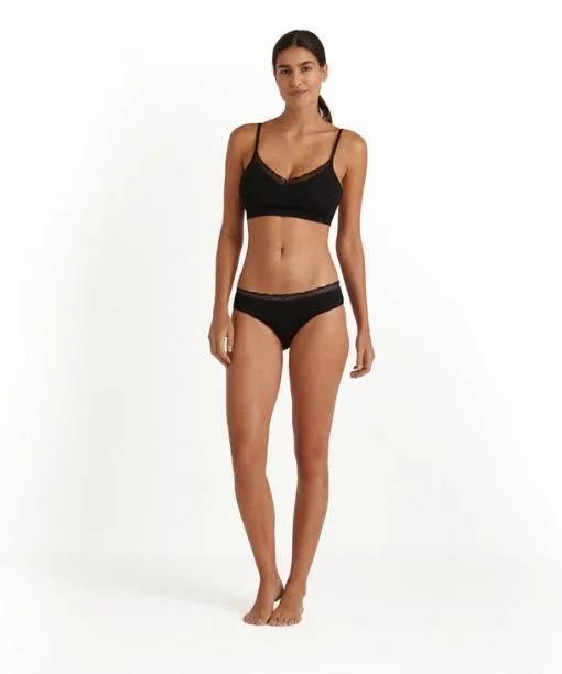Women Women Bra Daily Lace Black FALKE Bras and Tops