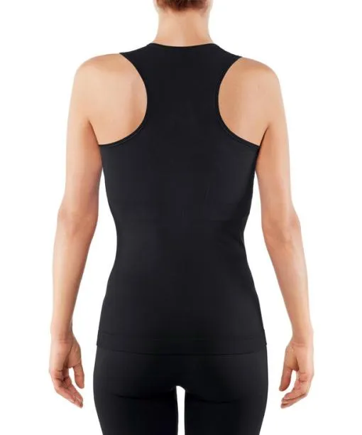 Women Women Tanktop Warm Black FALKE Short Sleeve Shirts