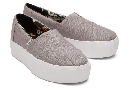 Women WomenAlpargata Boardwalk Slip On Morning Dove TOMS Slip Ons