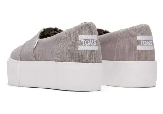 Women WomenAlpargata Boardwalk Slip On Morning Dove TOMS Slip Ons