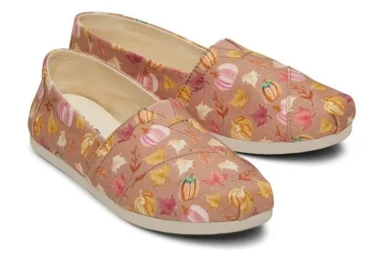 Women WomenAlpargata Fall Pumpkins Rose Beige TOMS Exclusives