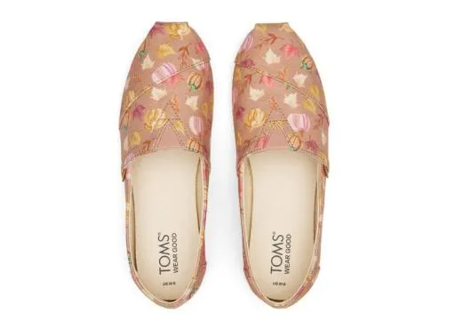 Women WomenAlpargata Fall Pumpkins Rose Beige TOMS Exclusives