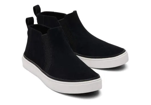 Women WomenBryce Black Suede Slip On Sneaker Black TOMS Slip Ons