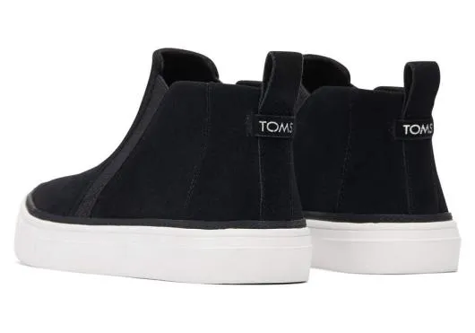Women WomenBryce Black Suede Slip On Sneaker Black TOMS Slip Ons
