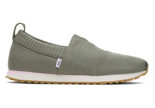 Women WomenResident Sneaker Vetiver Grey TOMS Slip Ons