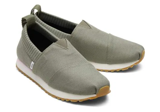 Women WomenResident Sneaker Vetiver Grey TOMS Slip Ons
