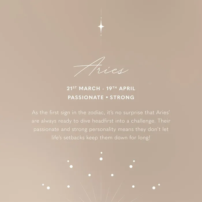 Women Zodiac Collection Katie Loxton Aries039 Gift Set