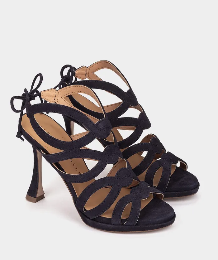 Women Zurita Blue 8211 Heeled Sandals Pedro Miralles