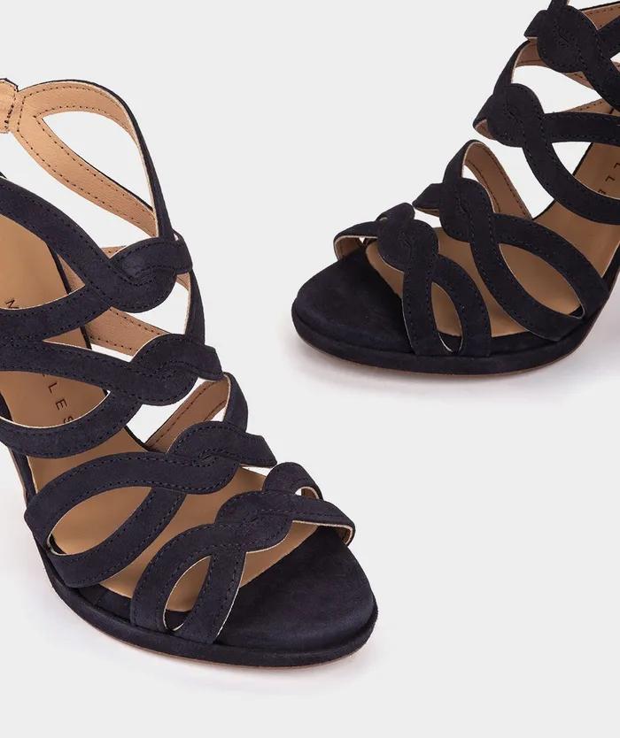 Women Zurita Blue 8211 Heeled Sandals Pedro Miralles