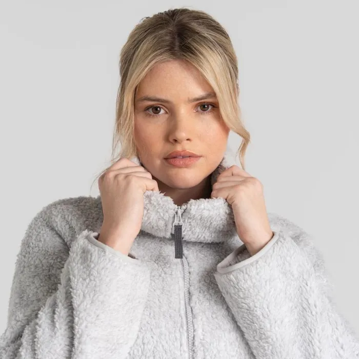 Womens Full Zip Fleece Craghoppers Bronagh Full Zip Fleece Light Grey Marl Womens Full Zip Fleece Craghoppers Bronagh Full Zip Fleece Light Grey Marl