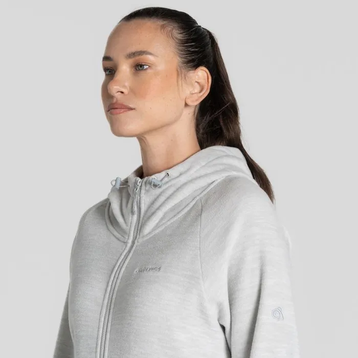 Womens Half Zip Fleece Craghoppers Esk Hooded Half Zip Fleece Lunar Grey Womens Half Zip Fleece Craghoppers Esk Hooded Half Zip Fleece Lunar Grey