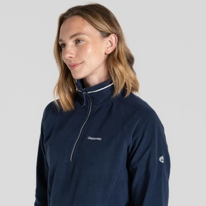 Womens Half Zip Fleece Craghoppers Miska VI Half Zip Fleece Blue Navy Womens Half Zip Fleece Craghoppers Miska VI Half Zip Fleece Blue Navy