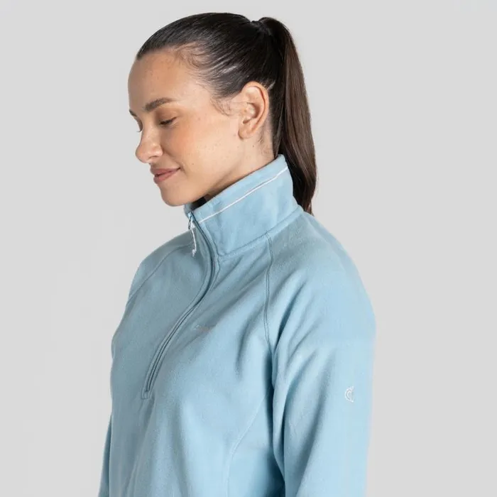 Womens Half Zip Fleece Craghoppers Miska VI Half Zip Fleece Sky Blue Womens Half Zip Fleece Craghoppers Miska VI Half Zip Fleece Sky Blue