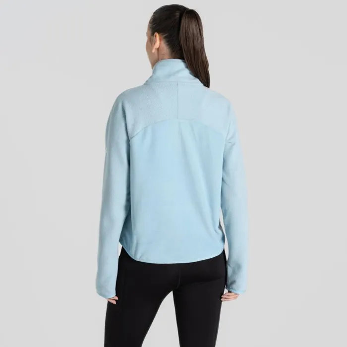 Womens Half Zip Fleece Craghoppers Selina Half Zip Fleece Sky Blue Womens Half Zip Fleece Craghoppers Selina Half Zip Fleece Sky Blue