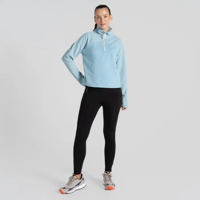 Womens Half Zip Fleece Craghoppers Selina Half Zip Fleece Sky Blue Womens Half Zip Fleece Craghoppers Selina Half Zip Fleece Sky Blue