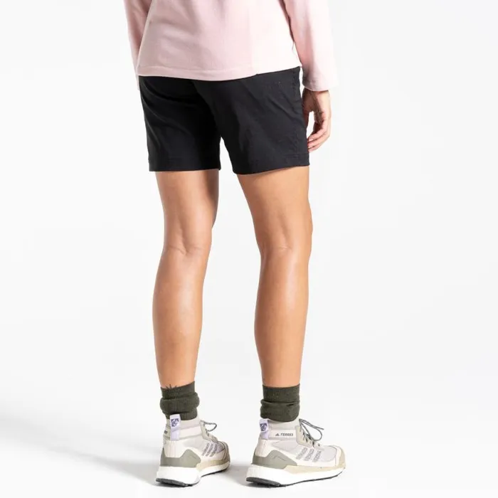 Womens Shorts Craghoppers Stretch Kiwi Pro III Shorts Black Womens Shorts Craghoppers Stretch Kiwi Pro III Shorts Black