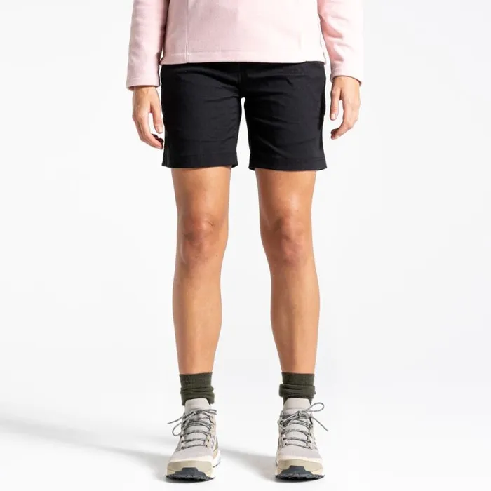 Womens Shorts Craghoppers Stretch Kiwi Pro III Shorts Black Womens Shorts Craghoppers Stretch Kiwi Pro III Shorts Black
