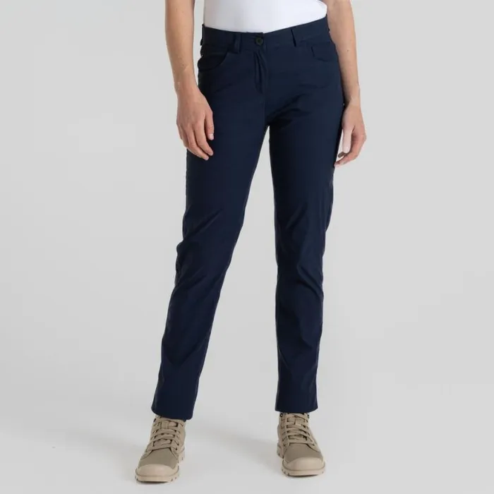 Womens Walking Trousers Craghoppers Nosilife Milla Trouser Blue Navy