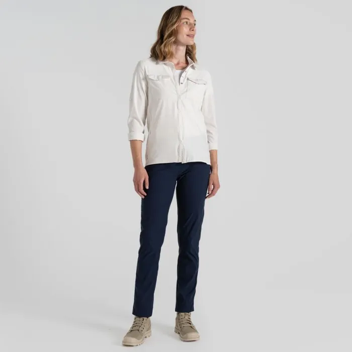 Womens Walking Trousers Craghoppers Nosilife Milla Trouser Blue Navy Womens Walking Trousers Craghoppers Nosilife Milla Trouser Blue Navy